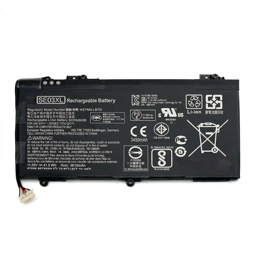 Batería HP SE03XL Pavilion 14-AL 14-AV 11.55V GEN/CERT